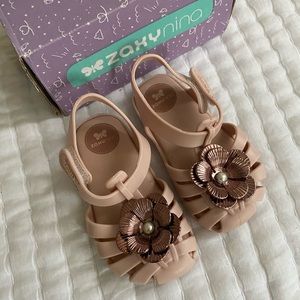 Zaxy Flower Toddler Jelly Sandal